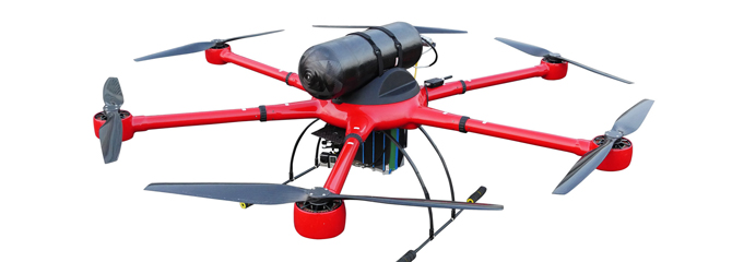 Hydrogen-powered Drone