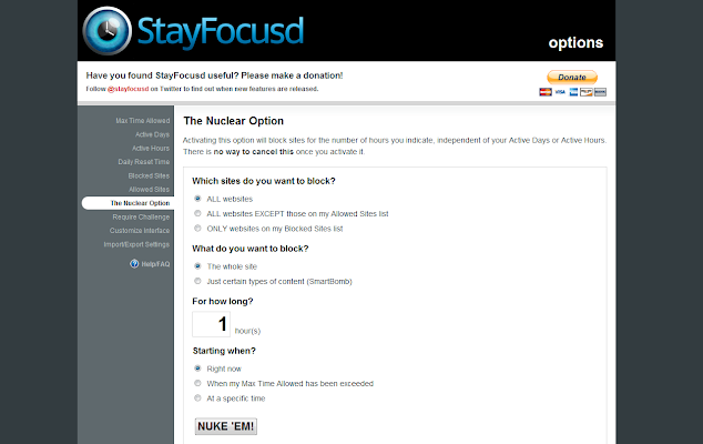 StayFocus