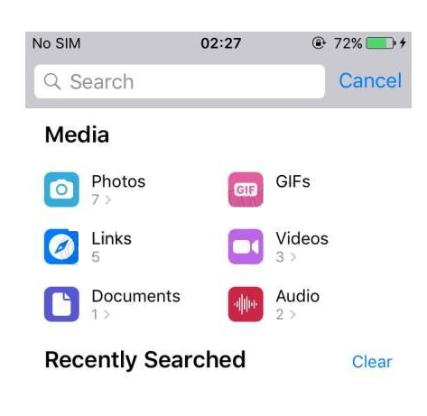 whatsapp advanced search